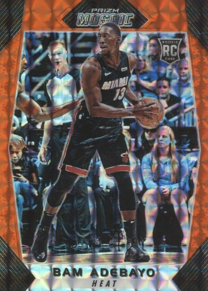 Bam Adebayo 2017 Prizm Mosaic #86 Orange Price Guide - Sports Card