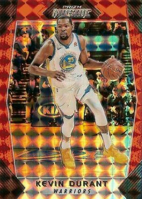 2017 Prizm Mosaic #34 Orange