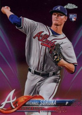 2018 Topps Chrome Update #HMT16 Pink Refractor