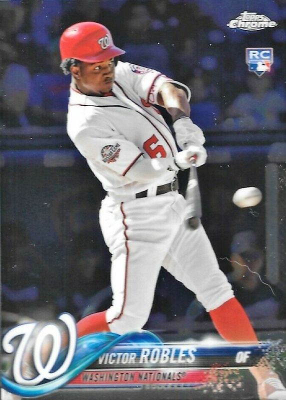 Victor Robles 2018 Topps Chrome Update #HMT22 Base Rookie SGC 9.5