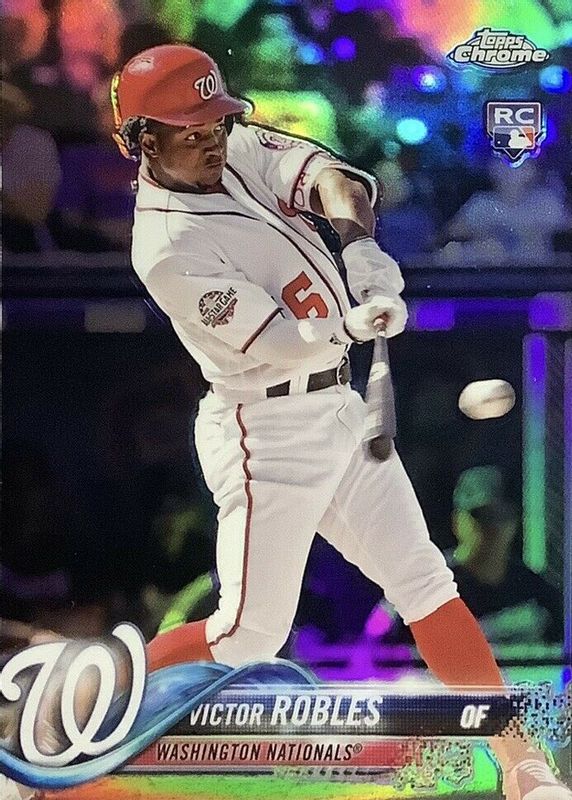 Victor Robles 2018 Topps Chrome Update #HMT22 Refractor /250 Rookie SGC 10