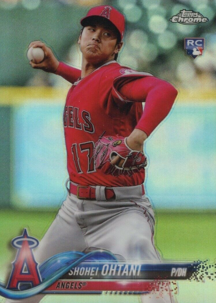 Shohei Ohtani 2018 Topps Chrome Update #HMT1 Refractor /250