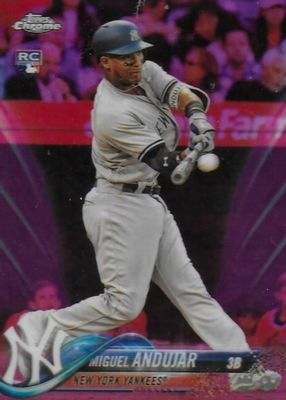 2018 Topps Chrome Update #HMT20 Pink Refractor