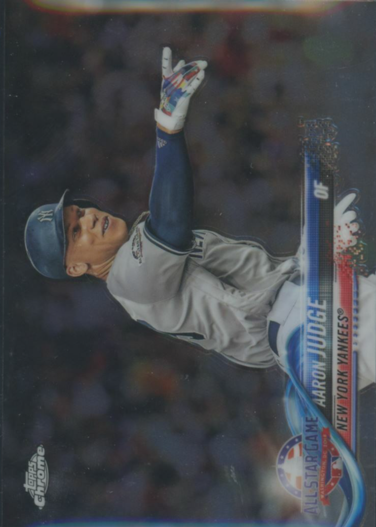 Aaron Judge Topps Chrome #HMT70 0695