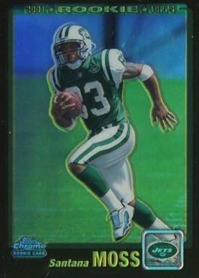 2001 Topps Chrome #224 Black Refractor /100