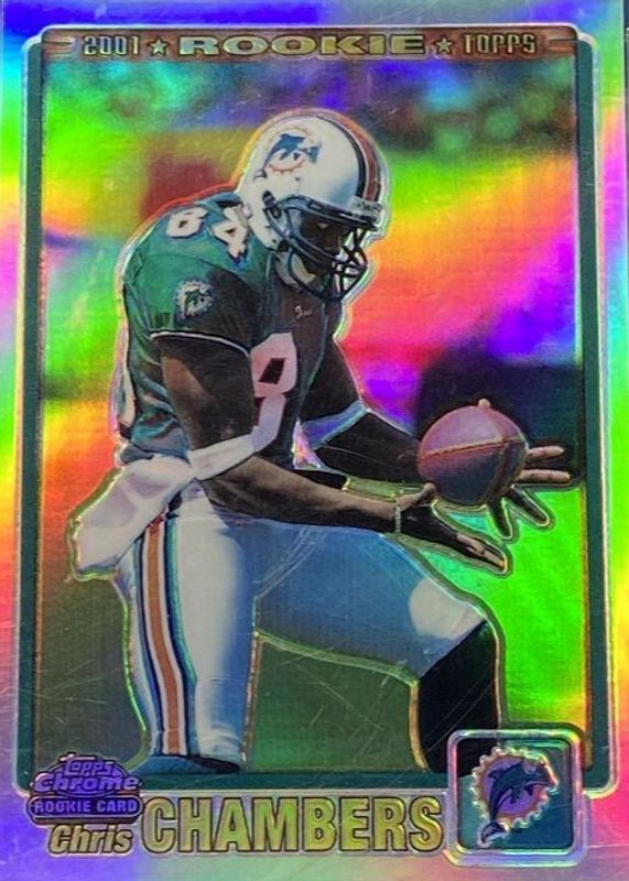 Chris Chambers 2001 Topps Chrome #236 Refractor /999 Rookie RAW