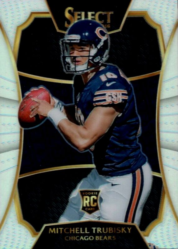 Mitchell Trubisky 2016 Select #1 XRC Prizm RAW