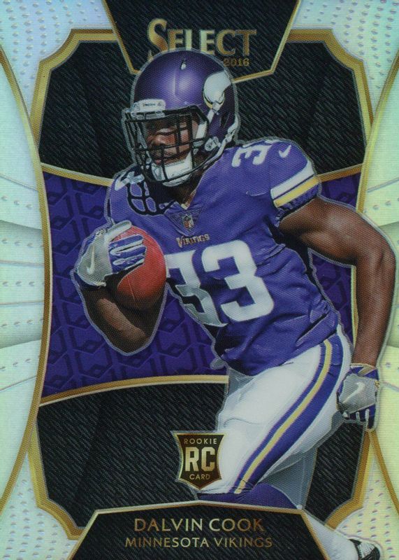 Dalvin Cook 2016 Select #8 XRC Prizm RAW