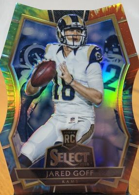 2016 Select #101 Premier Level Tie-Dye Die-Cut /25