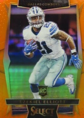 2016 Select #82 Concourse Orange /49
