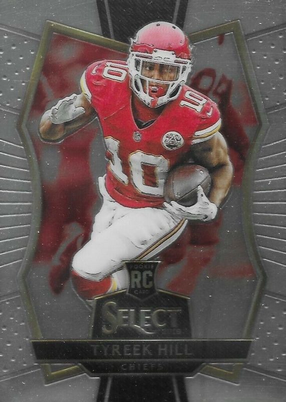 Tyreek Hill 2016 Select #170 Premier Level Rookie RAW