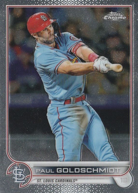 Paul Goldschmidt 2022 Topps Chrome #82 Base SGC 10