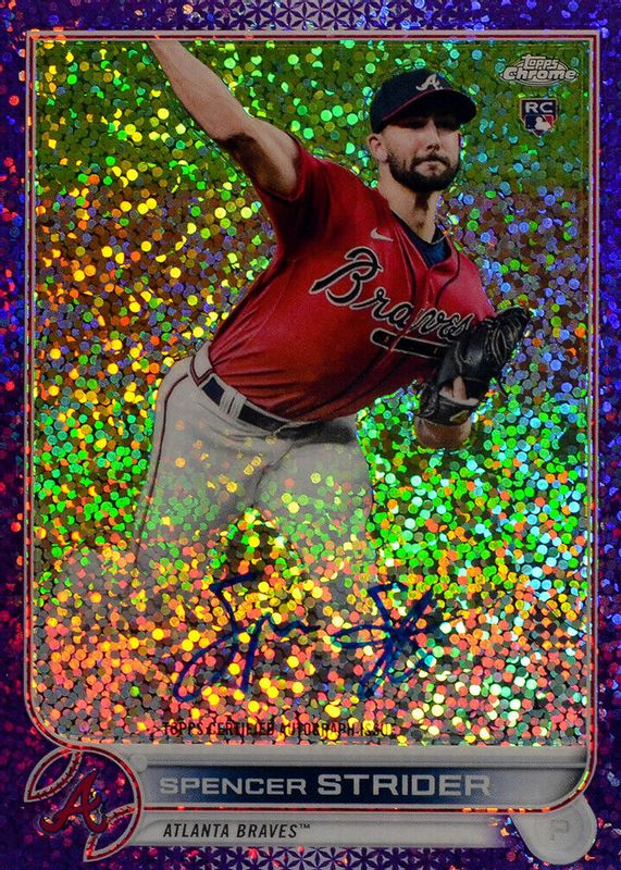 2022 Topps Chrome #RA-SS Rookie Auto - Purple Refractor /250