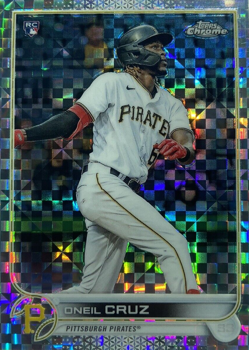 ONEIL CRUZ TOPPS 直筆サインカード Oneil Cruz Autographed 2023 Topps Card #285 Auto Grade Gem