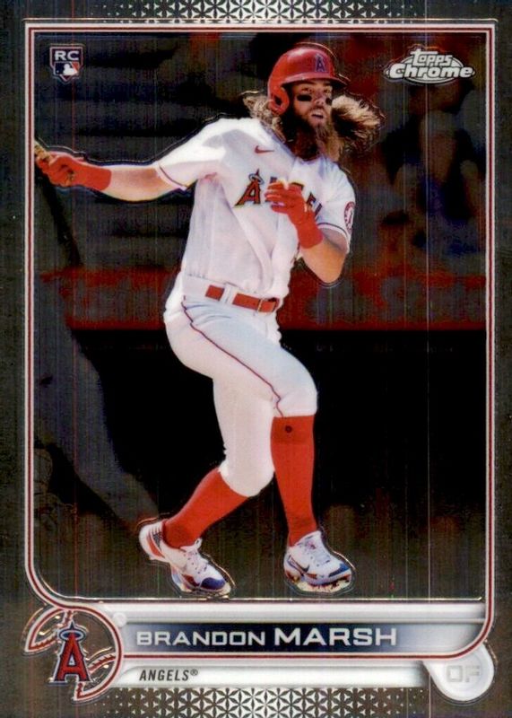 Brandon Marsh 2022 Topps Chrome #133 Base Rookie RAW