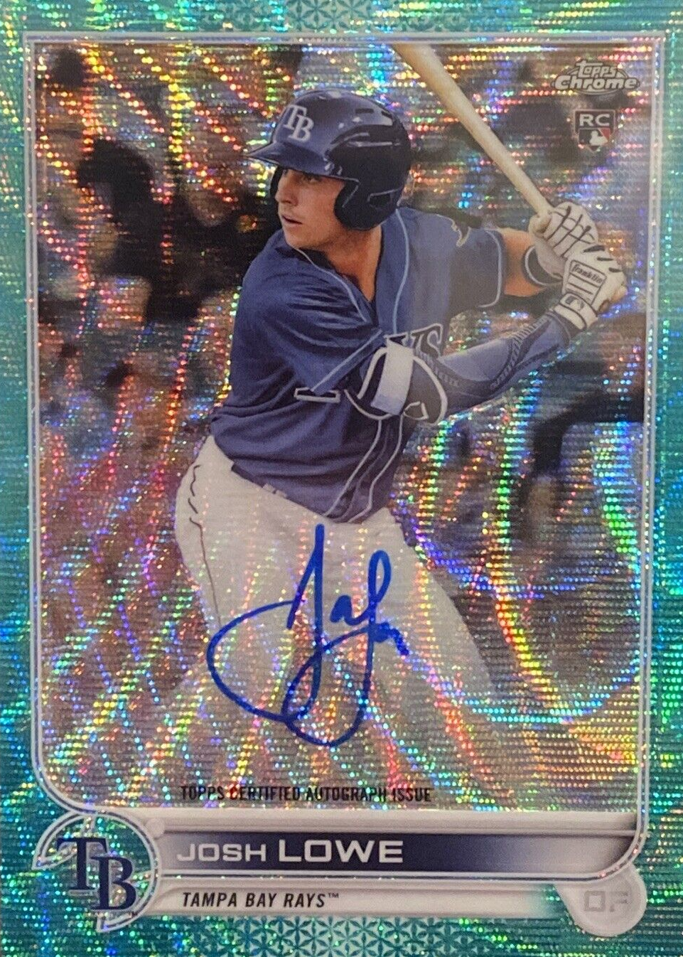 大谷翔平2022 Bowman Chrome Aqua Ray Wave Auction Prices Realized Baseball Cards 2022 BOWMAN CHROME