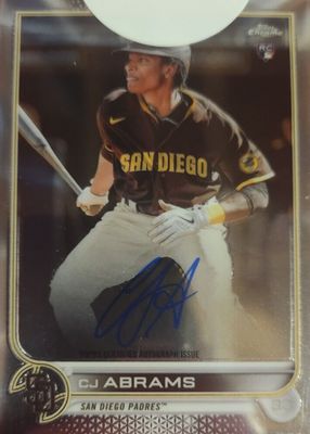 2022 Topps Chrome #RA-CA Rookie Auto