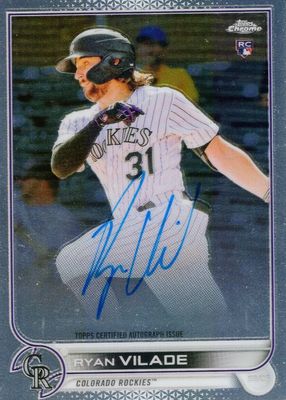 2022 Topps Chrome #RA-RV Rookie Auto