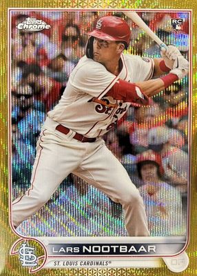 2022 Topps Chrome #19 Gold Wave Refractor /50