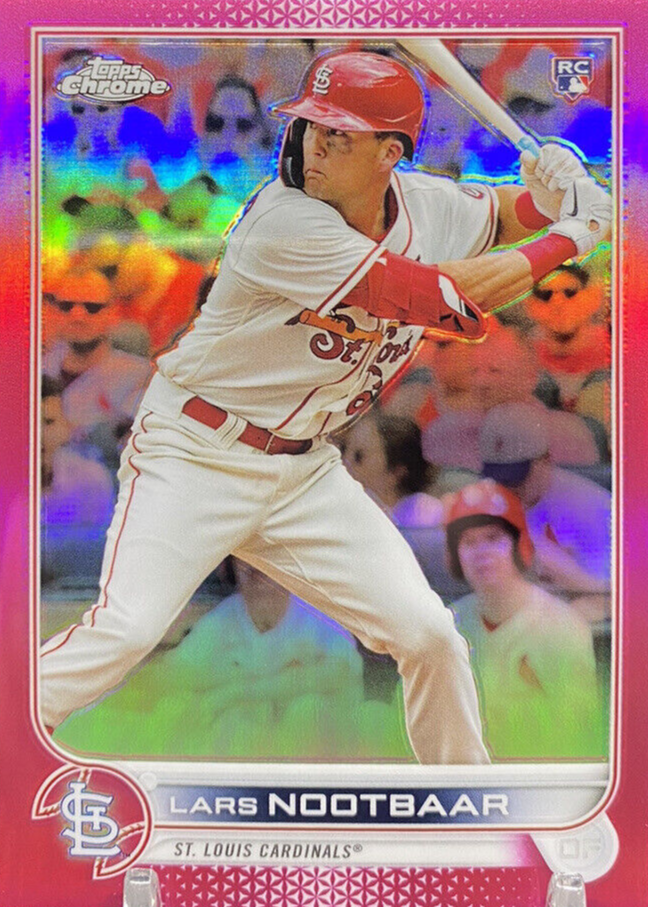 Lars Nootbaar 2022 Topps Chrome #19 Magenta Refractor /399 