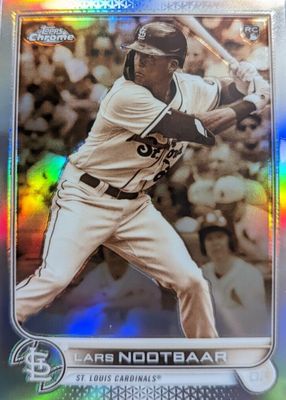 Lars Nootbaar 2022 Topps #58 Red Foil /199 Price Guide
