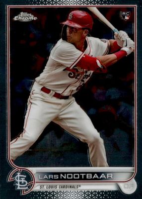 Lars Nootbaar 2022 Topps Chrome #19 Base Price Guide - Sports Card 