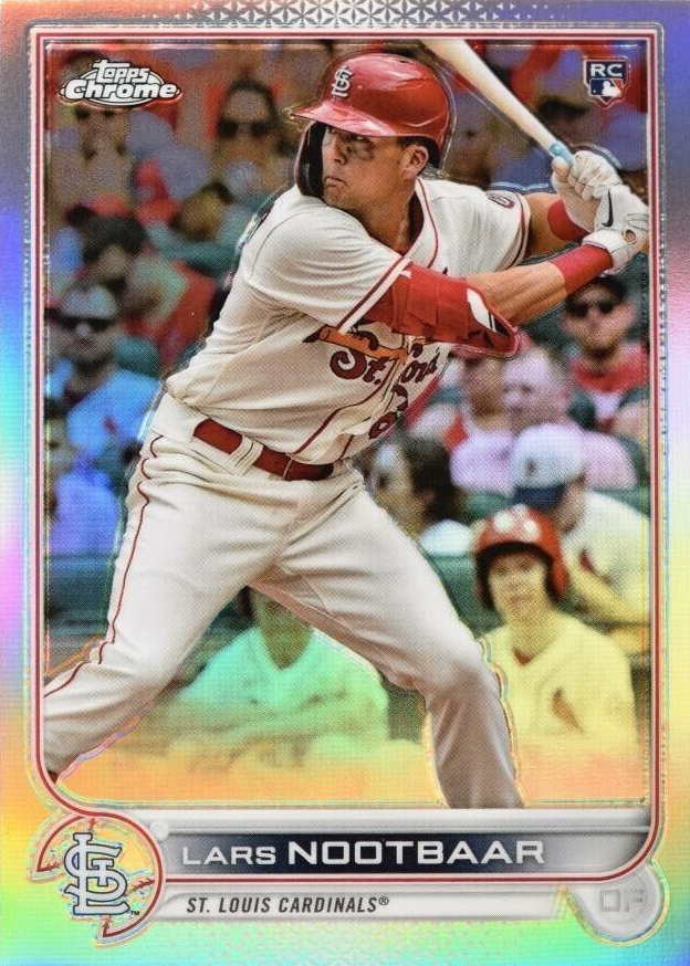 Lars Nootbaar 2022 Topps Chrome #19 Refractor Price Guide 