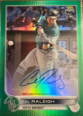 2022 Topps Chrome #RA-CR Rookie Auto - Green Refractor /99
