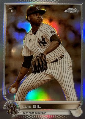 Luis Gil 2022 Bowman Chrome #CRA-LG Rookie Auto Price Guide