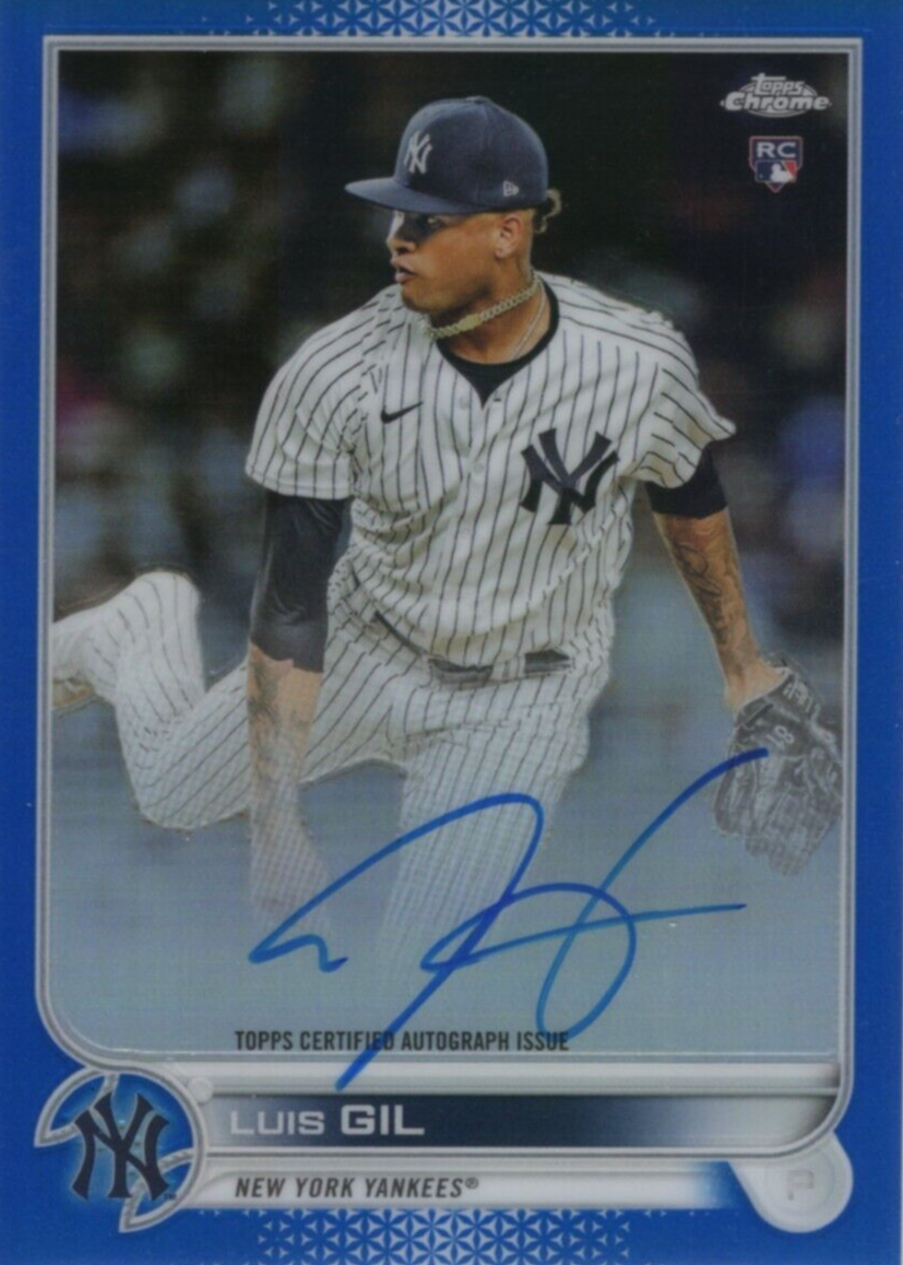 その他 bowman Luis Gil 2020 Bowman 1st Edition Luis Gil Blue Foil 129/150 Yankees