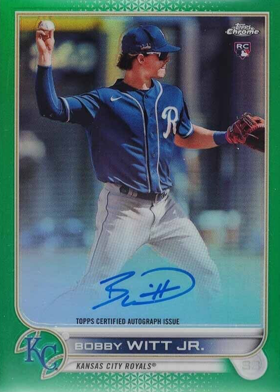 2020 Onyx Vintage Bobby Witt Jr. Red Ink SP Autograph 🔥 /25