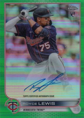 150枚限定 Royce Lewis Topps Finest auto RC 150枚限定 Royce Lewis Topps Finest auto RC