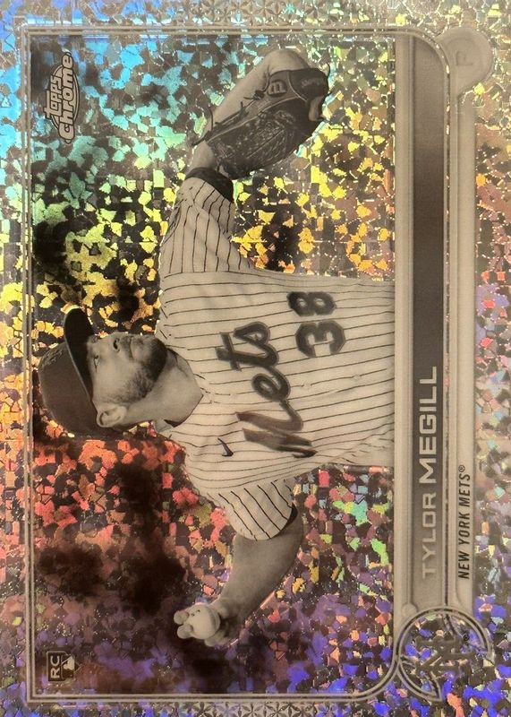 2022 Topps Chrome #212 Black & White Mini-Diamond Refractor