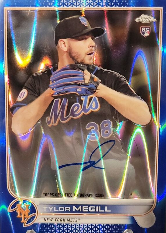 2022 Topps Chrome #RA-TM Rookie Auto - Blue RayWave Refractor /150