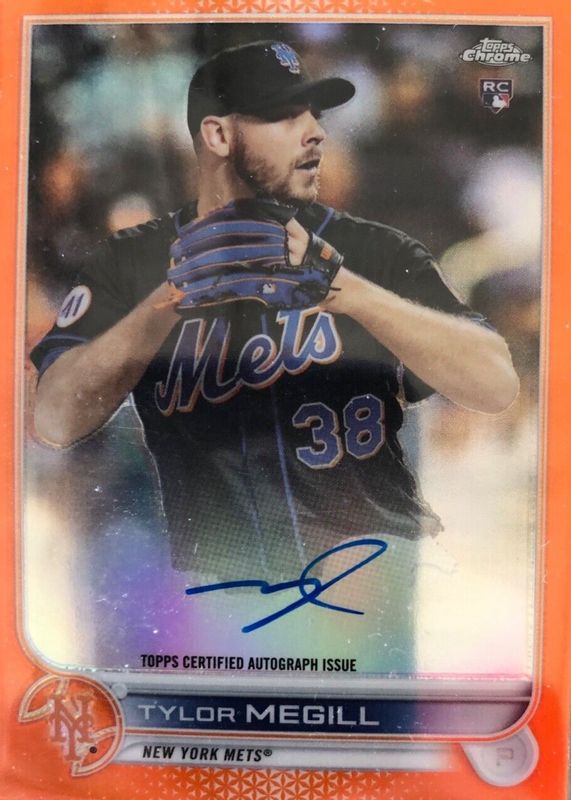 2022 Topps Chrome #RA-TM Rookie Auto - Orange Refractor /25