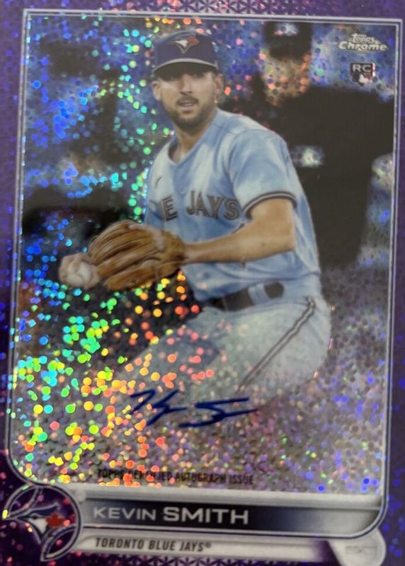 2022 Topps Chrome #RA-KS Rookie Auto - Purple Speckle Refractor /299