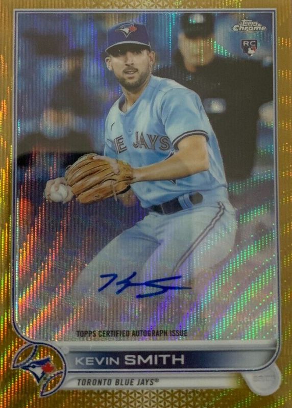 2022 Topps Chrome #RA-KS Rookie Auto - Gold Wave Refractor /50