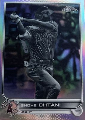 2022 Topps Chrome #1 Negative Refractor