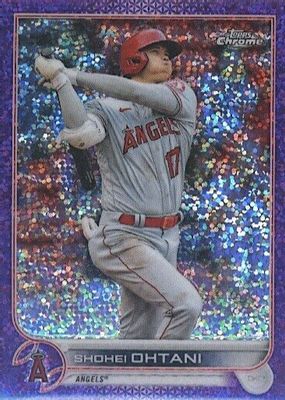 2022 Topps Chrome #1 Purple Speckle Refractor /299