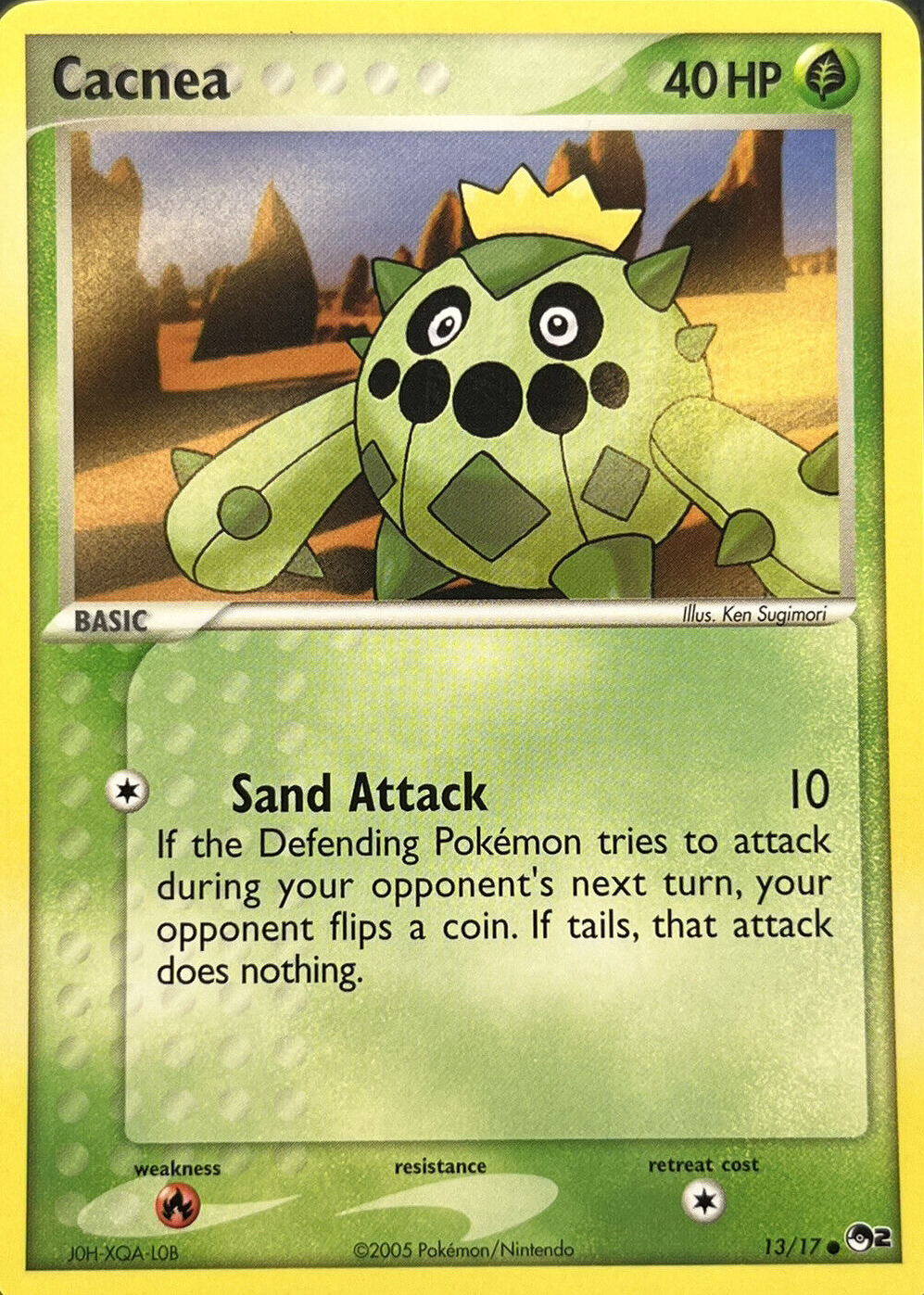cacnea pokemon card value Cacnea [Reverse Holo] #4 Prices | Pokemon BREAKthrough