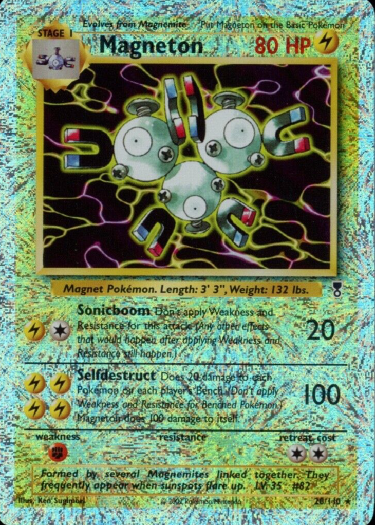 Magneton 2002 Legendary Collection #28 Reverse Holo Price