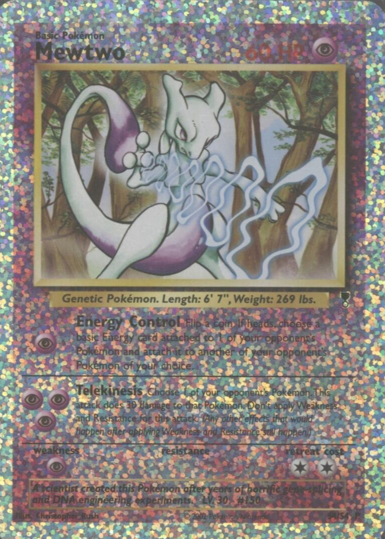 Mewtwo 2002 Legendary Collection #S4 Box Topper Price Guide - Sports Card  Investor