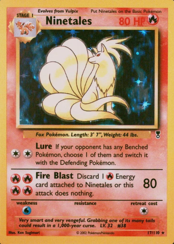 pokemon card ninetales value Ninetales 018/195 NM - Silver Tempest Pokemon Card