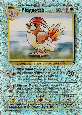 Pidgeotto 1999 Pokemon Game #22 Unlimited Price Guide