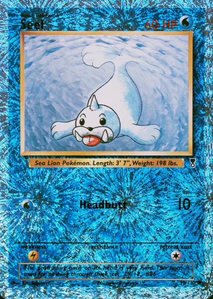 Seel 2002 Legendary Collection #92 Reverse Holo