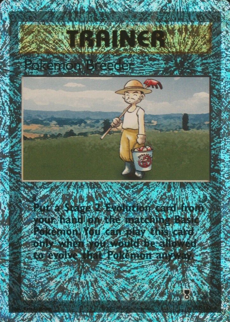 pokemon breeder card full art 73/73 Pokmon Choose up to 2 of your Pokmon in play Pokemon Breeder  #pokemonbreeder #shininglegends