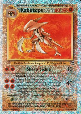 Kabutops 14/144 Skyridge Reverse Holo for sale online | eBay