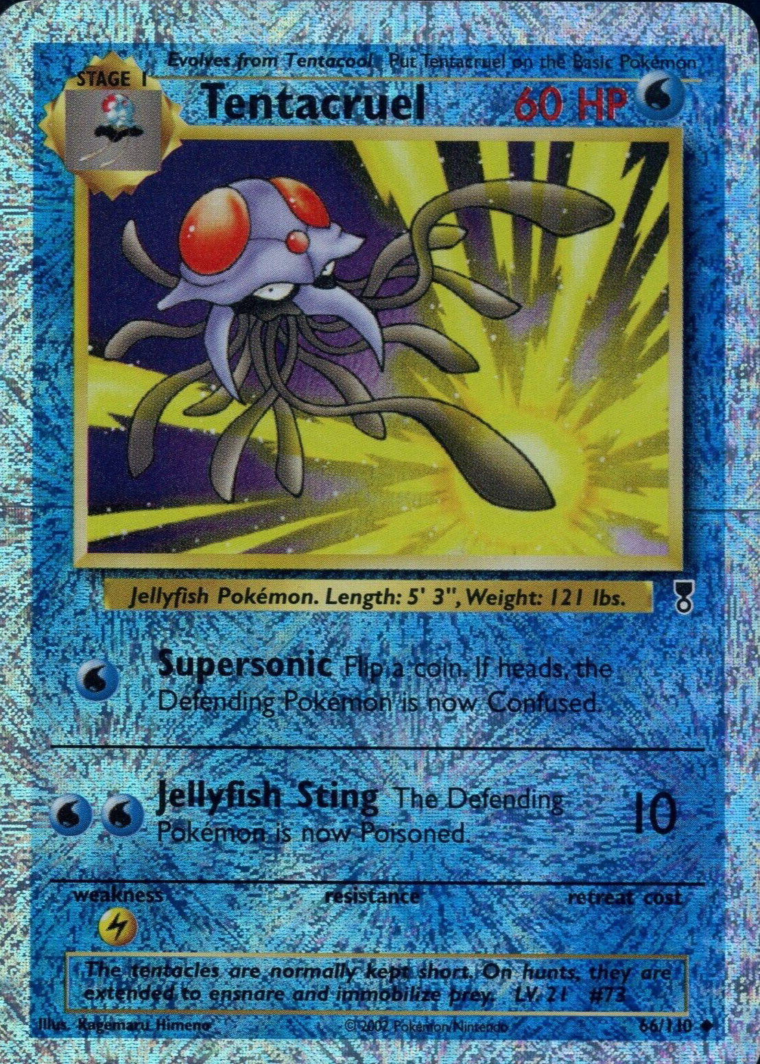 ポケモン - ポケモンカード　Tentacool 2002 4985_7353_4864_66