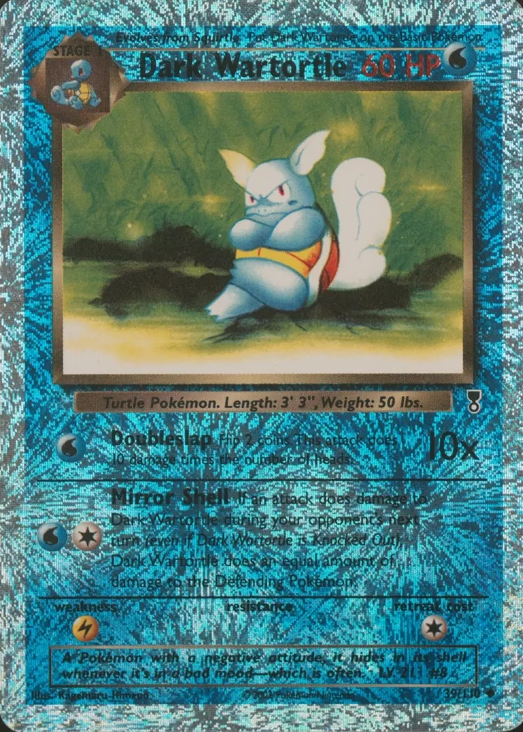 Dark Wartortle 2002 Legendary Collection #39 Reverse Holo Price