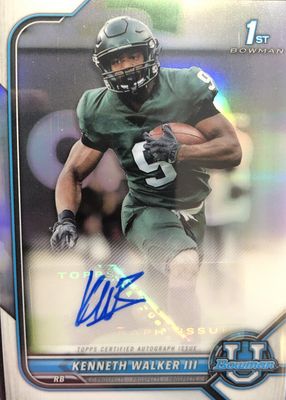 2021 Bowman University #BCPA-KW Chrome Prospect Auto - Refractor (1st)